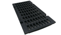 Cast iron slot Grate to Channels  of 200 series