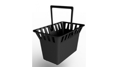 Rainwater Basin Basket With Handle