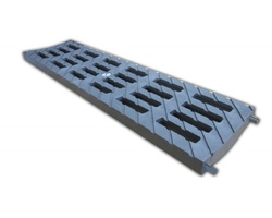 Grate From Reinforced Composite Plastic MEDIUM 100 of Metallic Color